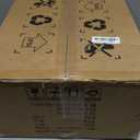 Ohniyou Ceiling Fans with Lights, 52'' Low Profile Ceiling Fan with Light and Remote/APP Control, Modern Flush Mount Ceiling Fan for Indoor Bedroom Living Room, Dimmable, Qiuet DC Motor, Black