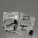 2 x 12V 0.5A 500mA Switching Power Supply Adapter with UL 1310 Listed, Input AC 100~240V, Output DC 12 Volt 0.5 Amp 5.5 x 2.1mm for CCTV Surveillance System LED Strip Light with 8 Interchangeable Jacks