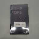 Jump Rope, Tangle-Free Rapid Speed Jumping Rope Cable with Ball Bearings for Women, Men, and Kids, Adjustable Steel Jump Rope with Foam Handles for Home Gym Exercise Fitness Workout Equipment & Slim Body (Black+Black)