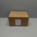 3 Lighted Ceramic White Christmas Village Houses with Remote & 1 Tree, Porcelain Miniature Christmas Figurines Decorations for Home Tabletop Mantel Shelf Decor