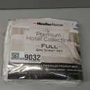 Mueller Ultratemp Full Size Bed Sheets Set, Super Soft 1800, 6 Piece Set, Deep Pocket up to 16", Transfers Heat, Breathes Better, Hypoallergenic, Wrinkle, White