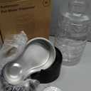 2.1 Gallon Automatic Dog Water DispenserWide Mouth for Easy Hand-in CleaningRemovable Stainless Steel Bowl, Gravity Refilling Large Capacity for Cats and Dogs, Multi-Pet Homes (8L)