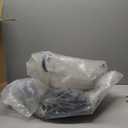 Newtay 27.25" Ornate Metal Pedestal Style Birdbath with Cast Iron Vintage Birds Baths for Outdoors on Rim Full Base Standing Bird Bath Tray for Garden Yard Decoration Not Easy to Rust (Blue)