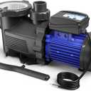 AQUASTRONG In/Above Ground Pool Pump, High Flow (with Timer, 3HP, 9350 GPH, 220V)
