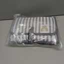 New X-Large Portable Diaper Changing Pad with Strap - Waterproof Foldup Baby Diaper Changing Mat with Zippered Storage - Multifunction Diaper Changing System - Shower Gift