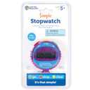 Learning Resources Simple 3 Button Stopwatch, Supports Science Investigations, Timed Math Exercises, Elapsed Time Tracking, Ages 5+