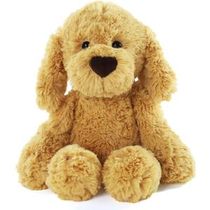 Furvana The Golden Retriever Plush, Dogs Stuffed Animals, 10" Golden Retriever Stuffed Animal, Ideal Christmas Animal Gift for Toddlers, Kids & Teens, for Ages 3-14