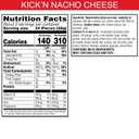 Cheez-It Crunch Cheesy Baked Snacks, Lunch Snacks, Kick'n Nacho Cheese (6 Pouches) (EXP 12/23/26)