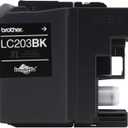 Brother Genuine High Yield Black Ink Cartridge, LC203BK, Replacement Black Ink, Page Yield Up To 550 Pages, Amazon Dash Replenishment Cartridge, LC203