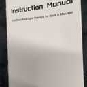 Cordless Red Light Therapy for Neck Shoulder with Heat & Massage, 5000mAh Controller 118LEDs 3-in-1 Chip 660nm&850nm Infrared Light Therapy Pad for Body Home Outdoor Use (26'')