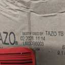 TAZO Organic Earl Grey for Health and Wellness, High Caffeine and Bold Flavor, 16 Count (Pack of 6)