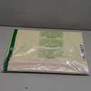 Yawinhe Collapsible Storage Boxes, Linen Fabric Baskets, Bin with lid and Leather Handle, Washable, for Home, Closet, Beige, 15.0''Lx9.8''Wx9.8''H, 1-Pack, USNK024BEL-1