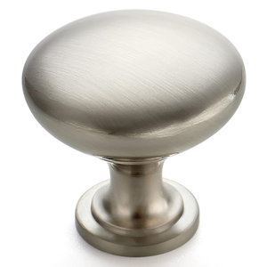 Ravinte 30 Pack Brushed Nickel Round Zinc Cabinet Knobs for Kitchen Bathroom Closet Dresser Cabinets