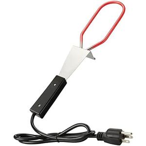 WishDirect 600W Electric Charcoal Starter Fire Lighter for BBQ Grill Smoker Fireplace, Firepit, Stove - Quickly Ignite Coals Briquettes Without Lighter Fluid or Matches - 29 Inch Power Cord