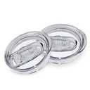 XccMe 12oz Wine Tumbler Replacement Lids,Inner Diameter 2.8'' X 2.8'',2 Pack Spill Proof Splash Resistant Silicone Sliding Covers,Straw Friendly, BPA Free