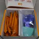 Partial Dentures - Dentures for Missing Teeth & Gaps - Lightweight & Unbreakable Replacement Teeth for Men & Women（6 Teeth）