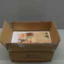 Brightown 4.3 Inch Mini Ceramic Christmas Tree Set - 4 Pack Tabletop Christmas Tree with Multicolored LED Lights, Battery Operated Small Lighted Tree for Home Office Table Holiday Decor, 4 Colors (Green + White + Pink + Light Green)