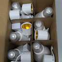 DEBAOBULB6 Pack Rechargeable Emergency Light Bulbs, Battery Powered LED Light Bulb 6000K Daylight E26 120 Volt 9W 60W Equivalent with 1200mAh for Home Power Outage Camping Hurricane