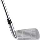 MAZEL Golf Pitching & Chipper Wedge, Left Handed, 45 Degree for Men & Women,Improve Your Short Game (Left, Stainless Steel (Green Head), Regular, 45)