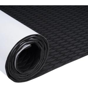 MYOYAY Boat Flooring EVA Foam, Self-Adhesive Decking Marine Sheet Mat,Non-Slip Boat Carpet Traction Pad, for Fishing Boat Kayak Yacht 86.6'' × 23.6''