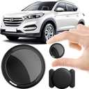 Mini GPS Tracker for Vehicles, Car GPS Tracking Device for Vehicles, Hidden Car Tracking Device No Subscription No Monthly Fee Real-Time GPS Tracking for Kids, Car,Trucks (Black, 1 Pack)