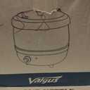 Valgus Commercial Grade 10.5QT Soup Kettle Warmer with Stainless Steel Hinged Lid, Detachable Pot,Temperature Control Knob for Big Family Gathering and Restaurant