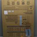 Amazon.com: Cumbor 36" Extra Tall Baby Gate for Dogs and Kids with Wide 2-Way Door, 29.7"- 46" Width, and Auto Close Personal Safety for Babies and Pets, Fits Doorways, Stairs, and Entryways, Black : Baby