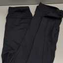 Foucome Maternity Pants for Work Wide Leg Stretchy Dress Pants Pregnancy Business Casual Trousers with Pockets Black, M