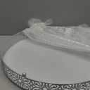 Wenqik 20 Inch Cake Stand Round Metal Cupcake