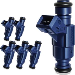 Set of 6 Upgraded Gas Fuel Injectors Fit for V6 4.0L Ford: Ranger 2001-2003, Explorer 2002-2003, for Mazda: B4000 2001-2003, for Mercury: Mountaineer 2001-2003, OEM # 0280156029, FJ438