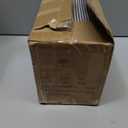 Fishat Small 6" x 4" x 3" White Corrugated Cardboard Shipping Boxes Set of 25, Heavy-Duty Mailing Box for Business, Packing, Literature Mailer and Storage