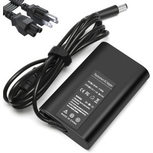 65W LA65NS2-01 Laptop Charger AC Adapter for Dell Latitude 5400 5500 5480 5490 5580 5590 7400 7480 7490 7390 7290 7280 3440 E5400 E5420 E5450 E5470 E5480 E5570 E6420 E6430 E6540 E7470 E7480 LA65NM130