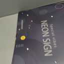 Anime Cartoon Glamrock Roxanne Wolf Neon Signs for Wall Decor,USB Dimmable Cartoon Game Neon Light for Bedroom Gaming Room Man Cave Bar Birthday Gifts(12.7 * 15.7in) (Purple)