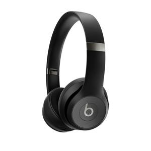 Beats Solo 4 - Wireless On-Ear Bluetooth Headphones, Up to 50-Hour Battery Life, Ultra-Lightweight Comfort, Powerful and Balanced Sound, Apple & Android Compatible - Matte Black