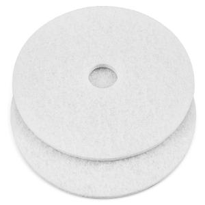 Teenyyou 2 Pcs 20" White Floor Buffer Pads for Machine