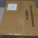 LATIHUUM 19 Pack Decorative Garden Fence Panels - 20.07 Ft Black Arched Metal Landscape Border Edging with Floral Design,No-Dig Rustproof Wire Fencing for Flower Beds, Patios, Dog, Yard, Outdoor