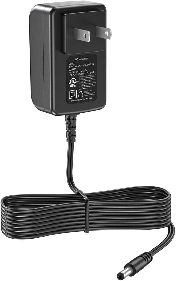 Charger Fit for Dewalt DXAEPS14 DXAEPS14CA 1400 1600 Peak Jump Starter Power Supply Power Cord AC Adapter for Dewalt DXAEPS14CA 011-2070-4 with UL