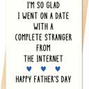 8 x Fathers Day Card Gifts for Husband, Fathers Day Card Gifts from Wife, Funny Father's Day Cards Gifts Decorations for Husband Boyfriend