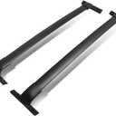 Roof Rack Cross Bars for 2015-2024 Nissan Murano T6063 Aluminum Black Crossbar Luggage Rack Carrier for Rooftop Cargo Carrier Bag Kayak Canoe Bike Snowboard Skiboard