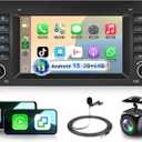 2G+64G 7 Car Stereo for BMW 5 Series E39 1995-2002 E53 2002-2007 Radio,DSP ASP Stereo Android 13 Radio Wireless Carplay Android Auto,5.0 Bluetooth,IPS Touch Screen,GPS,FM/RDS WiFi Backup Camera