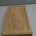 Bamboo Charging Station for Multiple Devices, Desktop Wood Charger Organizer with Drawer & Tray -Included 6 Cables, Compatible with Multi Devices, Cell Phone, Tablet, Earphones (No USB Charger)