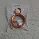 SENSHINE Knob Covers for Ford Maverick 2025 Gear Shift Switch 4WD Engine Start Stop Button Cap Ring Headlight Control Volume Radio Center Console Knob Cover Interior Accessories 5Pcs (Orange)