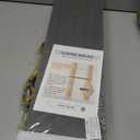 BAYKA Grey Floating Shelves for Wall, 22.5 inches Wall Mounted Rustic Wood Shelves for Bathroom, Bedroom, Living Room, Floating Shelves for Books/Storage/Decor (Set of 3) (Grey - Industrial Edge Style)