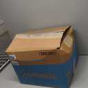 Andency Oversized King Comforter Set 128x120, 3 Pieces Grayish Blue Ruffle Shabby Chic Famhouse Bedding Set for Women, Lightweight Fluffy Super King Plus Bed Set for Girls