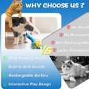 Chirping Flapping Bird Cat Toy for Indoor Cats (Not Flying), Interactive Rechargeable Motion Sensor Toys, Lifelike Simulated Sparrow Kitten Exercise Toys for Bored Cats Entertainment