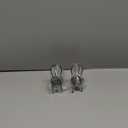 2 Pcs Miniature Black Dinning Chair 1:12 Scale Mini Metal Chairs for DIY Dollhouse Kitchen Furniture Decoration