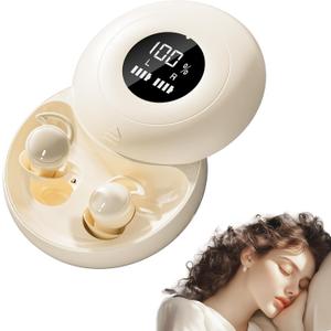 sunvito Sleep Earbuds Bluetooth, Silicone Sleep Earbuds for Side Sleepers