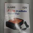 Car Heaters for Vehicle,12V Car Heater that Plugs into Cigarette Lighter,200W Fast Heating Car Defroster Windshield Heater (Orange)