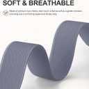 Wepro Stretchy Solo Loop, Compatible with Apple Watch Band 38mm 40mm 41mm 42mm 44mm 45mm 46mm 49mm for Women Men, Soft Nylon Elastic Breathable Strap for iWatch Series SE 10 9 8 7 6 5 4 3 2 1 Ultra (Blue Grey)