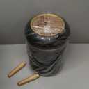 Pukomc Smart Sensor Wastebasket, Convenient and Hygienic Easy to Use, Technology Sensor Waterproof Wastebasket Plastic Trash can for Kitchen, Bathroom, Bedroom, Living Room, Office and Outdoor Black